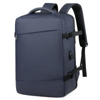 Mochila OL de negocios de alta gama. Bolso para computadora para hombres de alta calidad que se puede expandir para que hombres y mujeres viajen y viajen con gran capacidad. - details 3