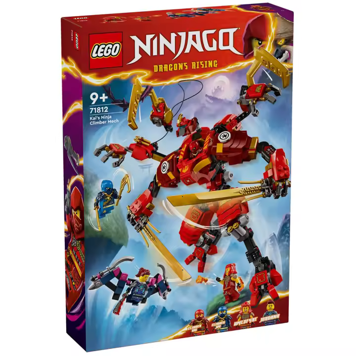 LEGO NINJAGO - MECA ESCALADOR NINJA DE KAI, 71812, TIENDA CON LICENCIA OFICIAL - 1