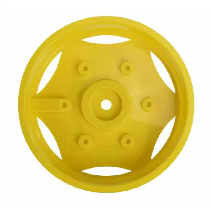 Rolly Toys Rueda Trasera X-Trac Premium Amarillo - Protección Duradera - Apto para Rueda 395x150 - 1