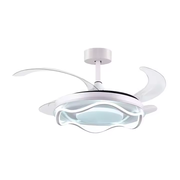 Ventilador de techo Antea Bel Air 80W 4 aspas retráctiles blanco Ø108 cm - 1