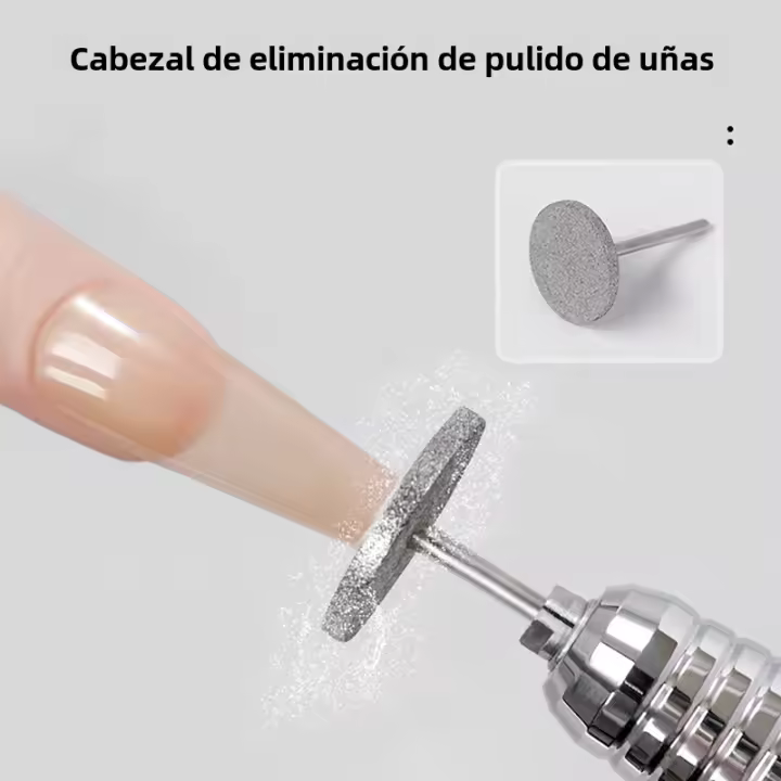 Cortador De Uñas Diamante Para Manicura Bit Flexible Pulidora Máquina De Archivo Eléctrico Herramientas De Arte - 1
