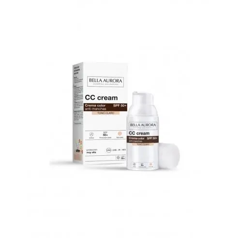 Bella Aurora CC Cream Anti-Manchas Tono Claro SPF50+ 30ml - 1