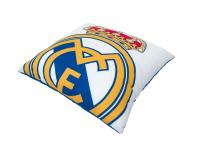 Cojín Real Madrid , 2 diseños diferentes en el mismo cojín: uno fondo blanco y otro fondo azul. Tamaño 40x40cm. ARDITEX - details 1