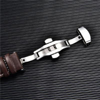 Correa De Cuero Para Apple Watch 8 7 6 5 4 3 SE Con Cierre De Mariposa Reemplazo De Pulsera 38/40/41mm 42/44/45mm Para Iwatch - details 16