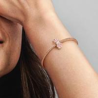 Pandora Garden Colección margaritas chapada en oro rosa de 14 quilates，Incluye Caja Original，Incluye Caja Original - details 0