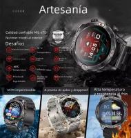 Adecuado para reloj inteligente deportivo Bluetooth Android IOS, GPS, pantalla AMOLED HD de 1,43 pulgadas 466*466 IP68 a prueba de agua, llamada - details 1