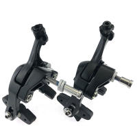 RACEWORK Calipero De Bicicleta De Carretera Doble Punto De Rotación Aluminio Lado Pull Freno Para Rueda De 700C Paquete Con Pastillas De Freno - details 5
