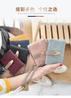Monedero Mujer Corto Otoño Invierno Nueva Retro EU Y AM Nueva Monedero De Cuero PU Mate Moda Sencilla Conveniente - details 3