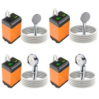 Showers De Camping Portátiles Eléctricos Con Bomba Y Pantalla Digital IPX7 Impermeable Para Actividades Al Aire Libre Y Senderismo - details 7