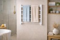 Jocca Toallero Eléctrico de Pared 65W con 5 Barras de Aluminio, Secado Rápido y Diseño Elegante para Baño - details 2