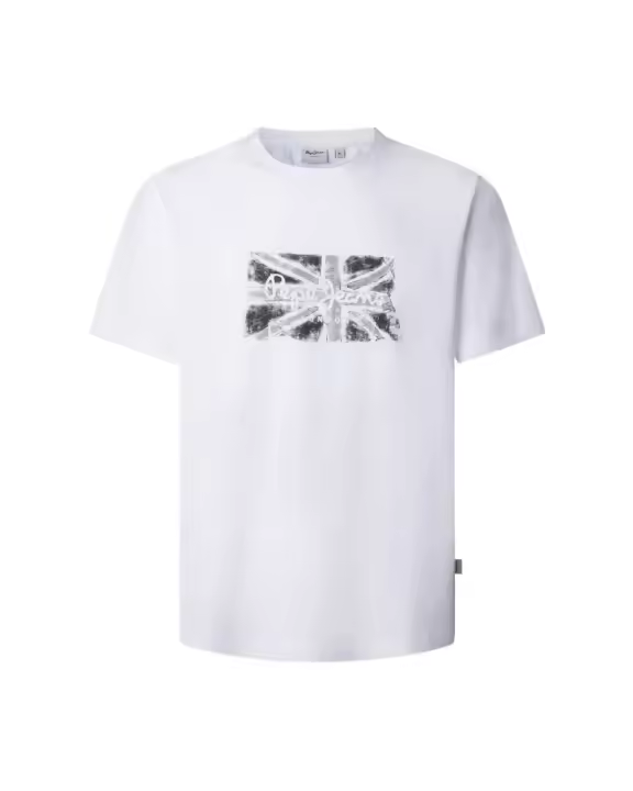 Camisetas Manga corta Hombre Blanco PM509720 FLAG BW - 1