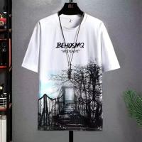 Camiseta De Verano Para Hombres Con Capucha Estampado De Dibujos Casuales Harajuku Streetwear Top De Manga Corta Suave Y Ligera Ropa De Moda Para Hombres - details 7