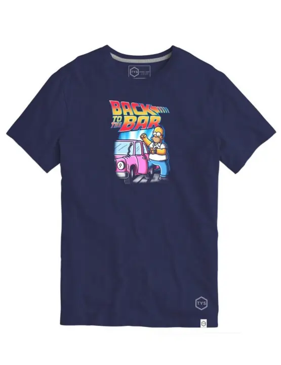 Camiseta TYS 'Back To Bar' Marino Unisex - 1