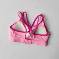 Top De Yoga Para Mujer Verano Absorbedor De Choques Con Bonito Contrafuerte Deportivo Y Profesional Para Pilates Material De Nylon - details 2