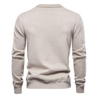 Nueva Chaqueta De Algodón AIOPESON 2024 Para Hombre Estilo Casual Monofrontal Color Sólido De Alta Calidad Para Otoño Y Invierno - details 12
