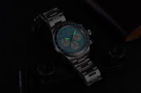 Reloj De Cuarzo Para Hombre RollsTime Panda Con Cronógrafo Bisel Cerámico Espejo De Zafiro Resistente Al Agua Y Choque Regalo Para Hombre - details 7
