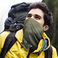 Bufanda Transpirable Para Hombres Y Mujeres Bandana Balaclava De Verano Tubo Máscara Cubre Cara Y Cuello Para Ciclismo Al Aire Libre Protección Solar - details 3