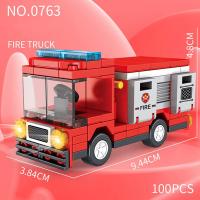 Nuevos Bloques De Construcción Ciudad Serie 8/1PCS Autobús Escolar Camper Camión Ambulancia Modelo Juguetes Educativos Para Niños Regalo Para Niños - details 7