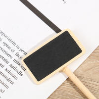 Tablero De Madera Negro Mini 50 Piezas Rectángulo Panel De Clips Etiquetas De Memorias Sin Marco Tipo De Estilo Móvil - details 23
