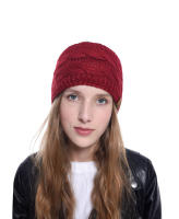 Diadema De Punto Para Mujer Invierno Cálido Lana Tejida Calentador De Orejas Cross Knot Turban Accesorios De Cabello Unisex - details 23