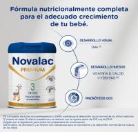 Novalac 3 premium infant milk powder 800 gr for babies from 10 to 12 months - details 1
