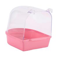 Baño De Pájaro Casa De Baño Para Periquitos Loros Cacatúas Accesorios De Jaula Para Pájaros Budgerigar Lovebirds Baño De Metal Para Pájaros Pequeños - details 7