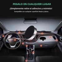 Soporte De Teléfono Móvil Magnético Universal De Aluminio Para Coche Compatible Con iPhone Samsung Xiaomi Huawei Soporte De GPS - details 3