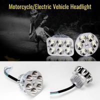 Faros LED Universales Para Motocicleta Y Coche Con Luz Cerca Y Lejana Integrada En El Spot Iluminación Para Vehículos - details 0