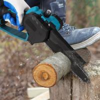 Motosierra eléctrica sin escobillas, herramienta eléctrica de madera, recargable, 2000 RPM, 21V, 15000 W, 8 pulgadas, para batería Makita - details 7