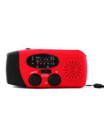 Radio De Meteorología Solar Y De Mano Con Cargador De Sol Y Batería De 1200 mAh AM/FM/NOAA Power Bank Para Emergencias Al Aire Libre - details 27