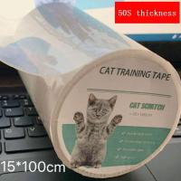 Cinta Antirascas Para Gatos Transparente 15x100cm Protección De Muebles Guardia De Sofá Prevenção De Rasguños Adhesivo Para Muebles - details 0