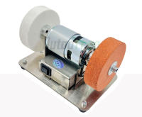 Máquina De Pulido Eléctrico Pequeña Doble 100W Con Disco De Pulido Y Motor De Mesa Para Artefactos 110V/220V Para DIY En Casa - details 14