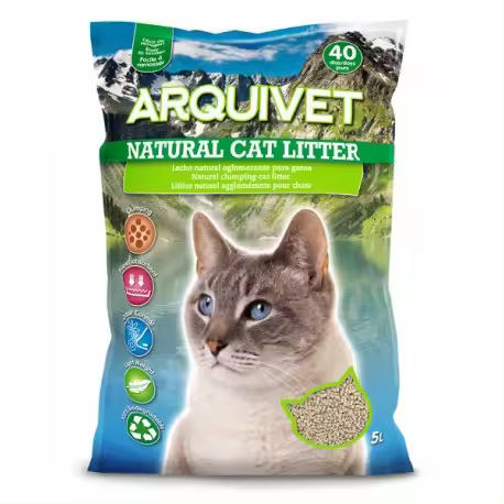 Natural Cat Litter arena de gato Arquivet - 1