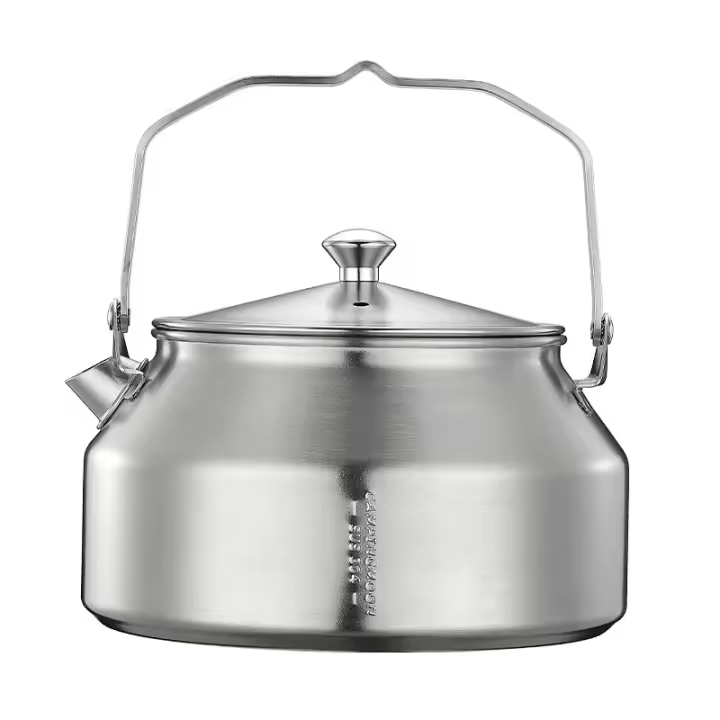 CAMPINGMOON SW-1 Tetera De Acero Inoxidable 304 Para Camping Y Pícnic Equipamiento De Cocina Portátil Para Exterior - 1