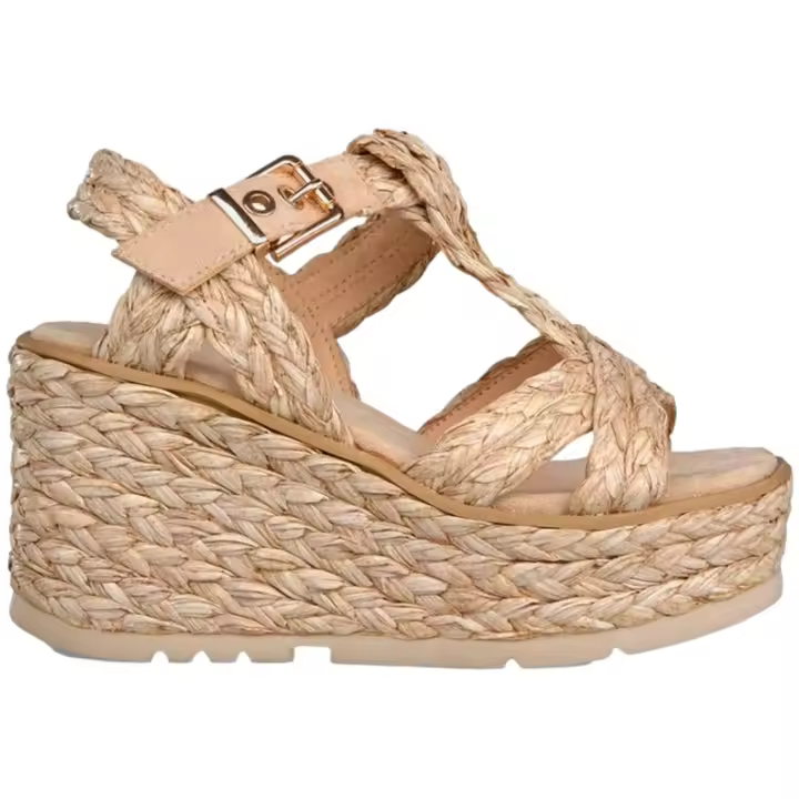 Sandalias de Plataforma Alma en Pena  para mujer en color beige - 1