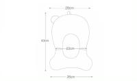 Asiento de baño para bebé, alfombrilla de apoyo plegable para bañera de bebé, almohadilla y silla para bañera de recién nacido, almohada antideslizante para bebé, cojín suave y cómodo para el cuerpo - details 9