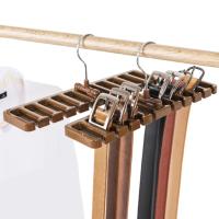 Organizador De Ganchos Multifuncional Para Cinturones Corbatas Y Accesorios Plástico Duradero Ahorro De Espacio Para Armario - details 2