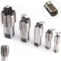1pc G1/8 1/4 3/8 1/2 3/4 Tapa De Tubo Taper HSS BSP Herramientas De Corte De Hilo Metálico Para Trabajo De Metal - details 1