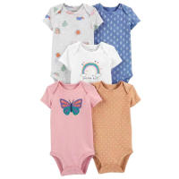 Ropa para niños, novedad de verano, mono triangular de manga corta para bebés, ropa para gatear, mono de bebé de cinco piezas - details 29