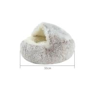 Cama grande para perros y Gatos de 50x50 cm, Camisa Redonda de sweatshirt para Gato y Perro, ajustado para perros y gatitos de menos de 20 Libras - details 0