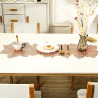 1 Pc Tapete De Comida Dorado En Forma De Flor Vinilo Impermeable Lavable Antideslizante Para Mesas Decoración Para Fiestas Y Vacaciones - details 5