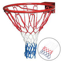 Red De Baloncesto Duradera De 48cm Tejido De Nylon Tri-Color Universal Reemplazo Para Rama De Baloncesto Mesh Compatible Con Todas Las Horquillas De Baloncesto - details 10