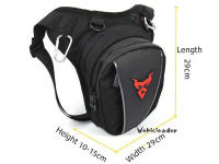Bolsa De Pierna Impermeable Para Motocicleta Con Cinturón De Bum Estilo Militar Táctico Para Viajes Bolsa De Teléfono Móvil Fanny Pack - details 1