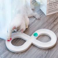 Nuevos Juguetes Para Gatos Alivio De La Boredom Rueda De Juguete Con Bola Para Gatos Y Gatitos Palillo De Cuddling Para El Consumo Físico De Los Mascotas - details 2