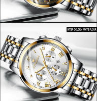 Reloj De Pulsera De Lujo Para Hombre BINBONG 2023 Reloj De Cuarzo Deportivo Resistente Al Agua Con Fecha Y Manos Luminosas Correa De Acero Inoxidable Estilo Casual - details 12