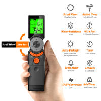 Termómetro Digital Portátil Para Carne Y BBQ Lectura Inmediata Impermeable Para Cocina Termómetro De Alimentos Con Pantalla LCD Mano a Ojo Número De Modelo: Food BBQ Thermometer - details 1