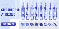 Derma Pen Dr. Pen A1 Botón Con 5 Niveles De Ajuste Electrónico Micro Pincel Para Eliminación De Marcas De Acné Arrugas Y Estiramiento Del Piel - details 0