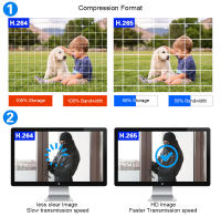Cámara De Seguridad Doméstica 4K CCTV Domo AHD Visión Nocturna En Color 8MP Analog BNC H.265 DVR Vigilancia De Video 5MP Para Interior - details 5