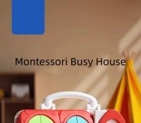 Juguete De Autobús Con Sonido Y Luz Juego De Ocupación Montessori Educativo Musical Para Niños Y Niñas Edad 4-6 Años Material ABS - details 16