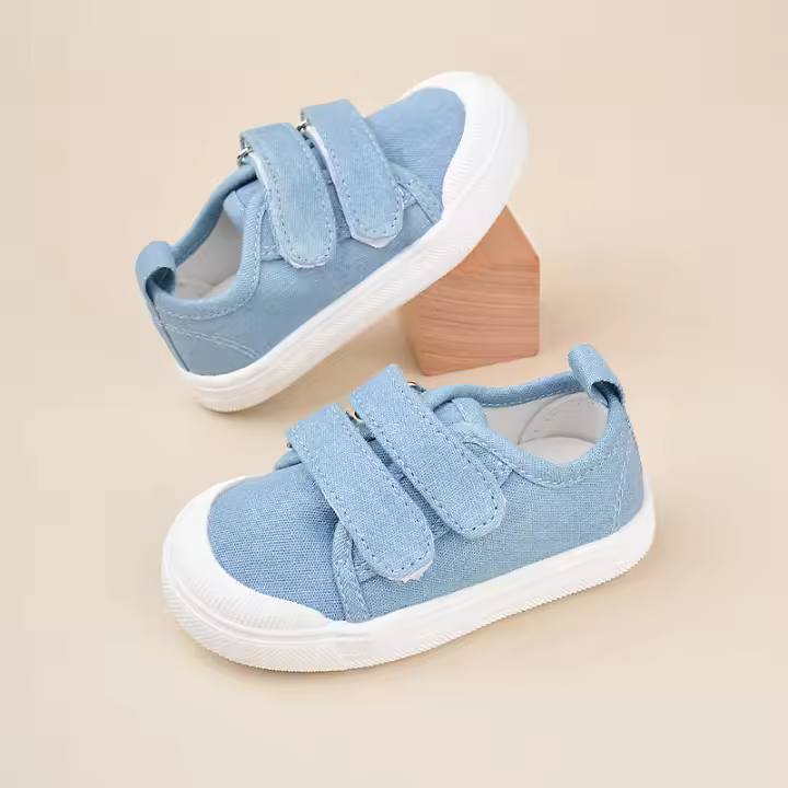 Zapatos De Lona Transpirables Para Niños Ligeros Y Confortables Para Exterior Zapatillas De Expresión Unisex Edad 4-6 Años - 1